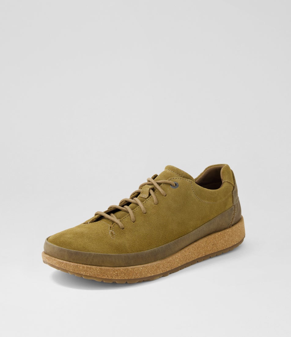 Honnef Low Mens Tea Suede Sneakers