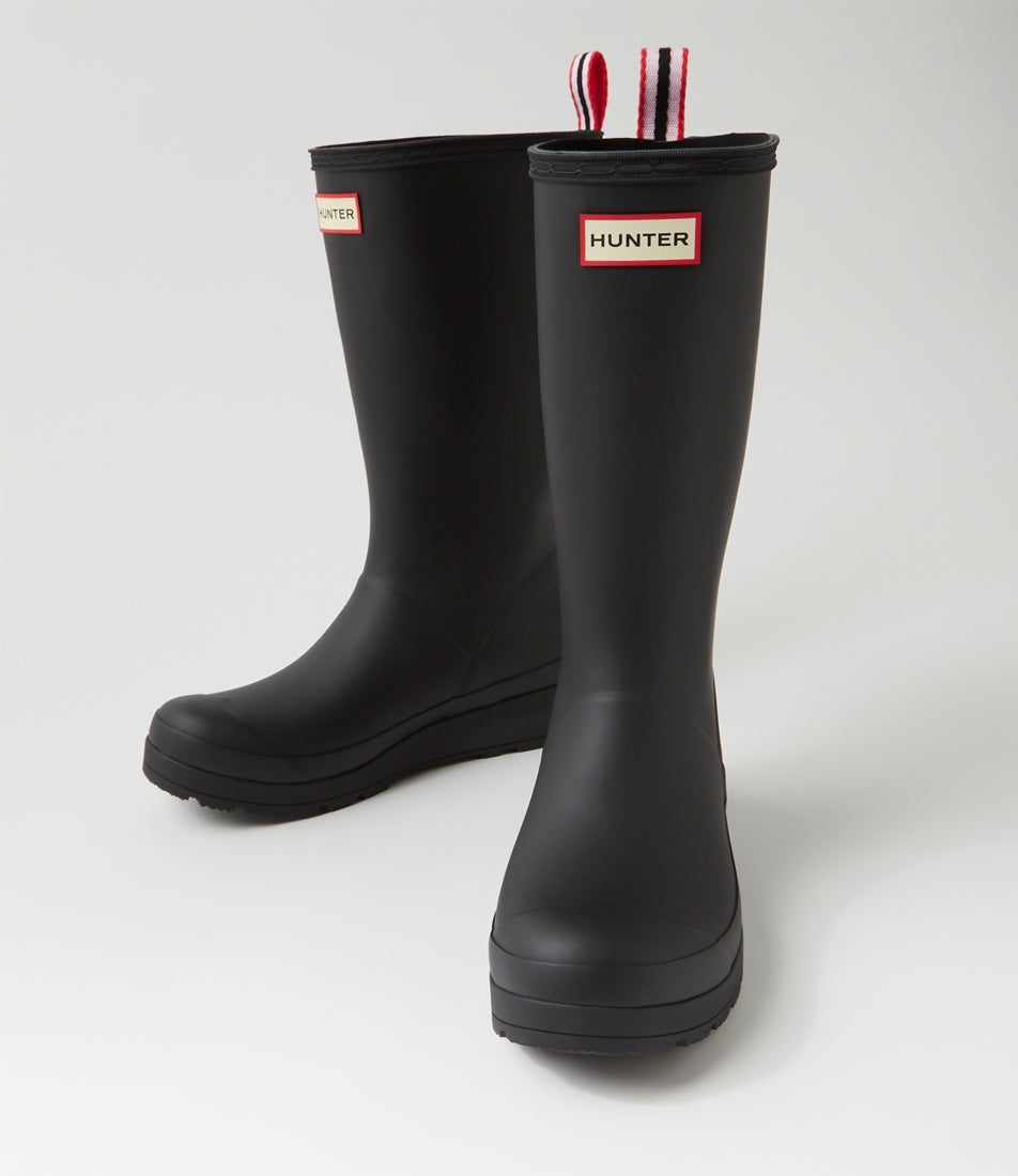 Play Tall Black Knee High Boots