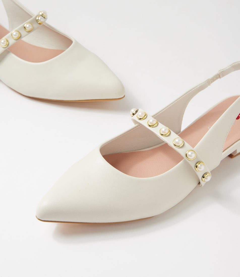 Valencia Putty Flat Shoes