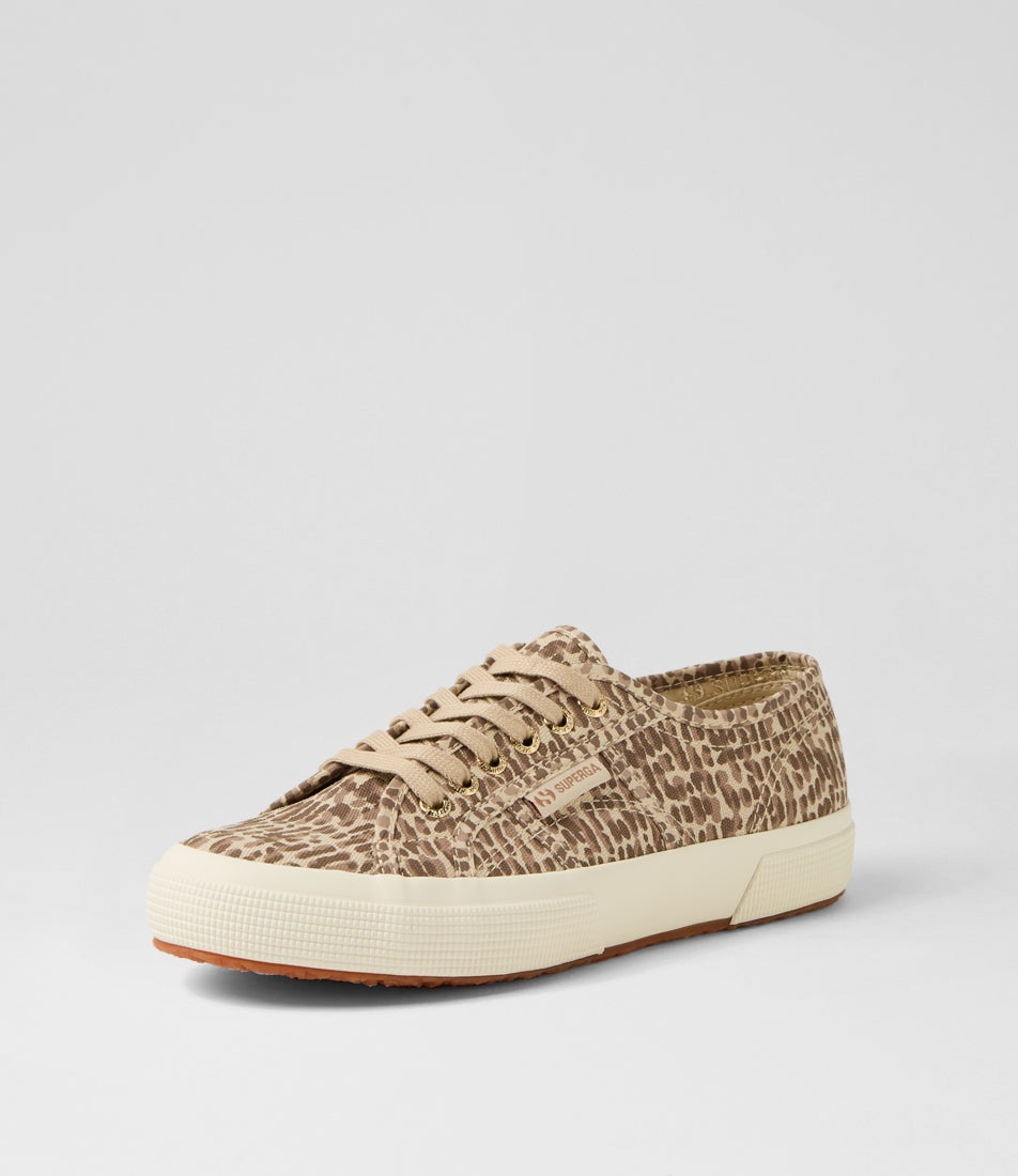 2750 Jaguar Print Canvas Sneakers