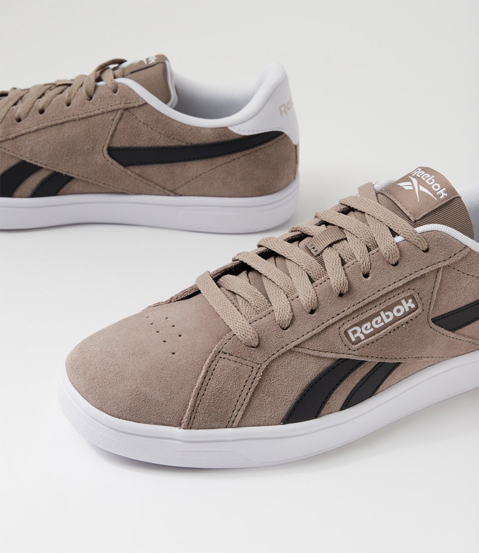 Court Retro M Gritty Grey Black White Sneakers Court Retro M Gritty Grey Black White Sneakers