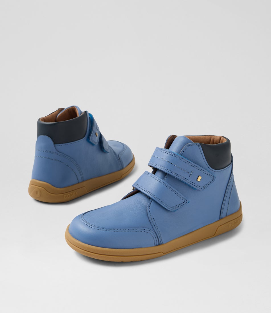 Kp Timber 2 Junior Coronet Blue Leather Ankle Boots