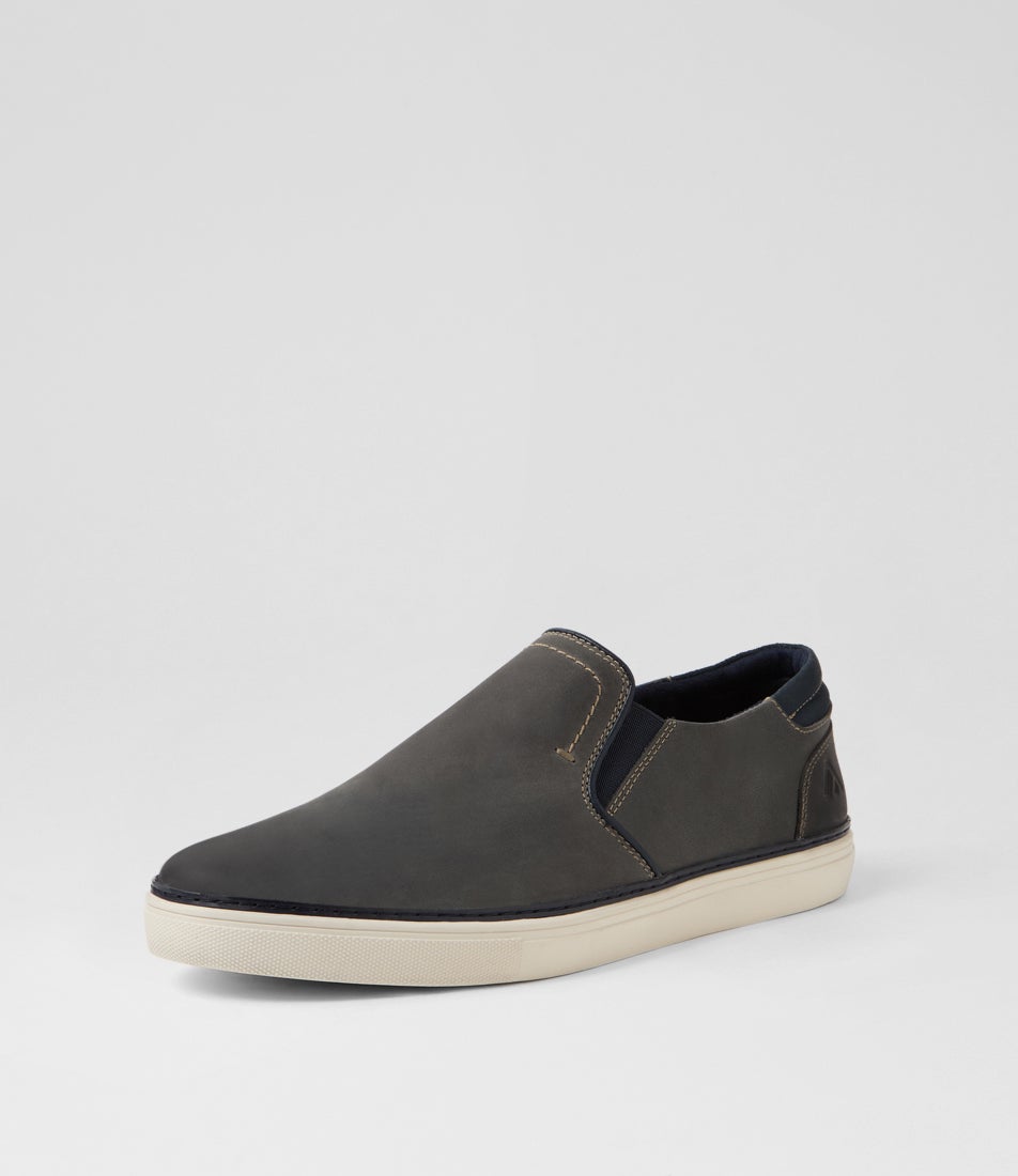 Roant Cement Crazyhorse Leather Sneakers