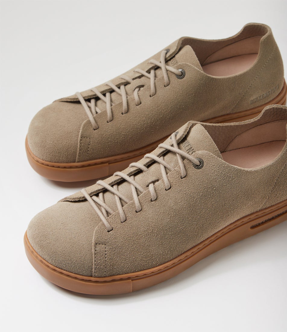 Bend Low Decon Grey Taupe Nubuck Sneakers