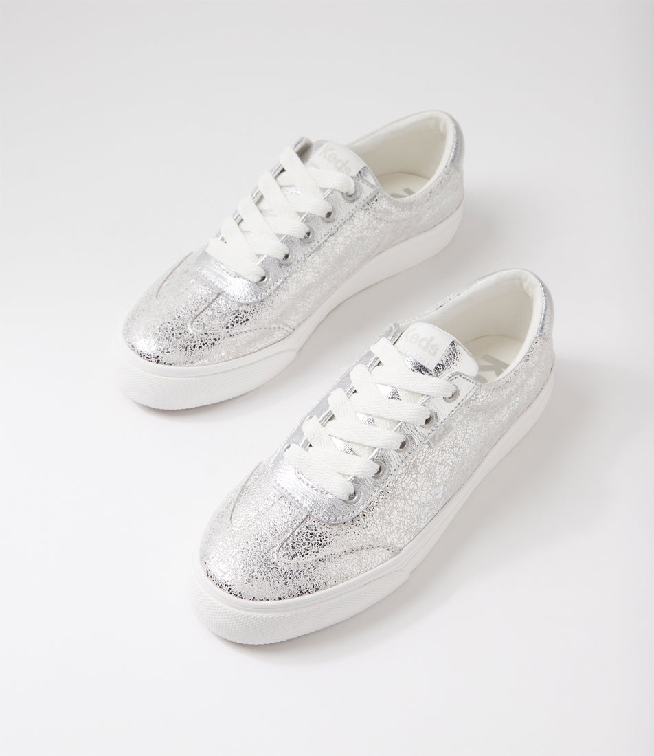 Jump Kick T Silver Leather Sneakers Jump Kick T Silver Leather Sneakers