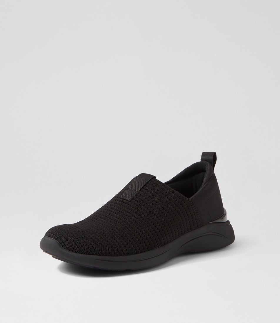 Yarrni Black Knit Sneakers Yarrni Black Knit Sneakers