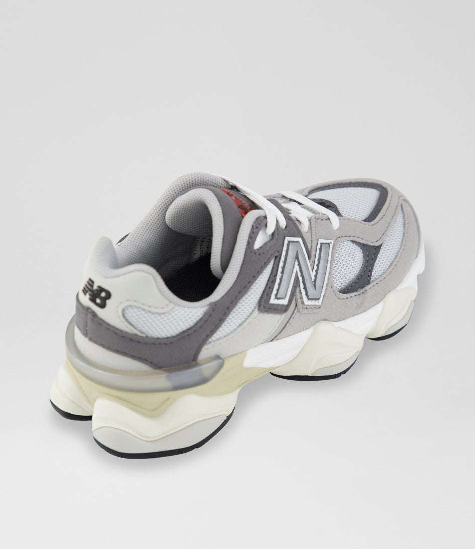 9060 Junior Raincloud Castlerock Suede Sneakers