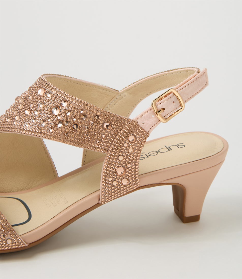 Drews Pale Gold Jewels Sandals
