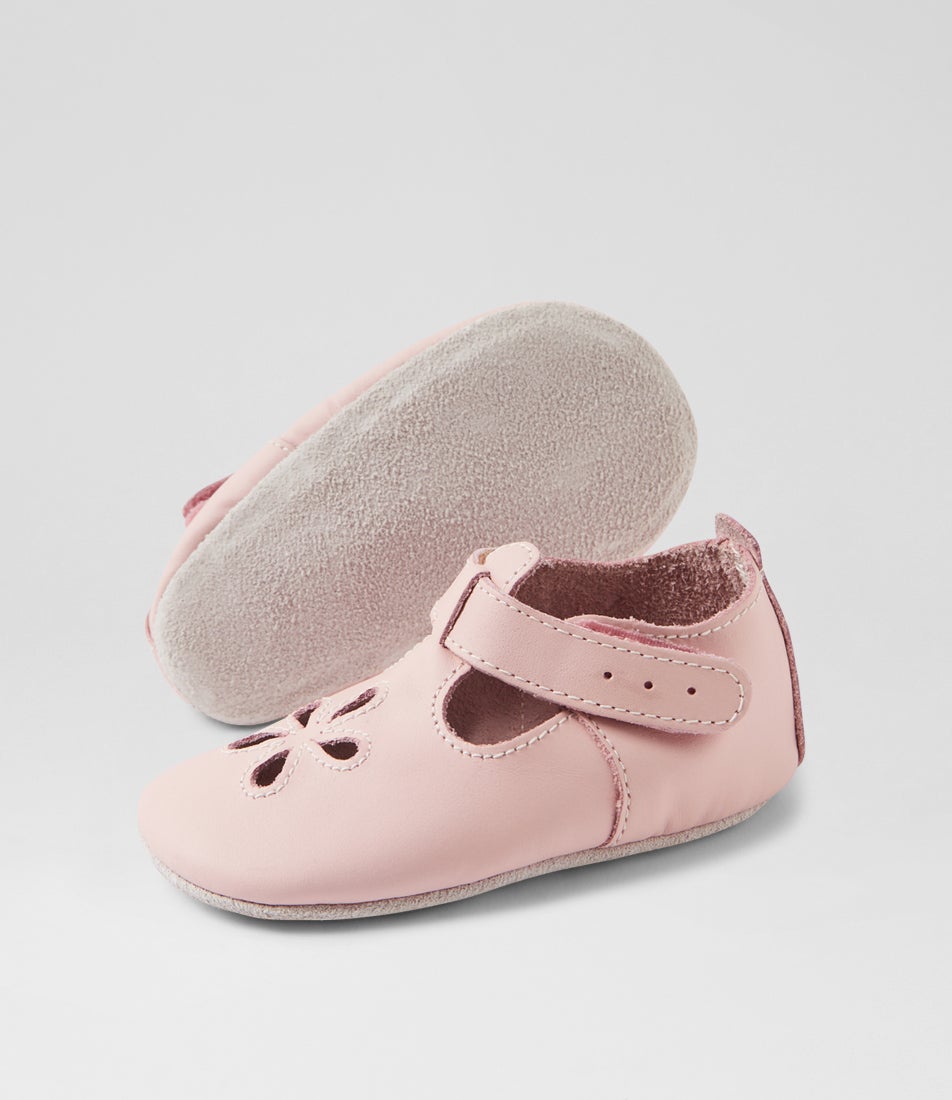 Ss Daisy Infant Blossom Leather Flat Shoes