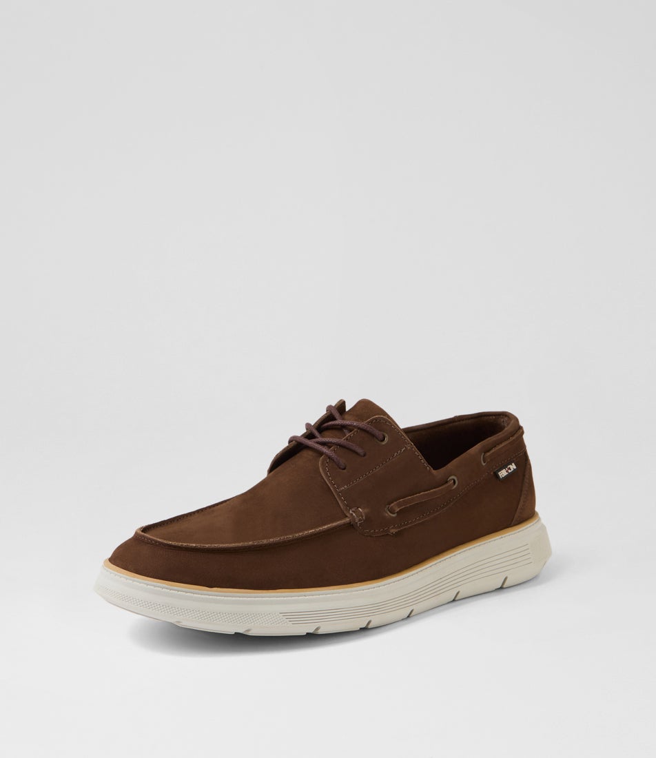 Wael Cafe Leather Lace Up Flats