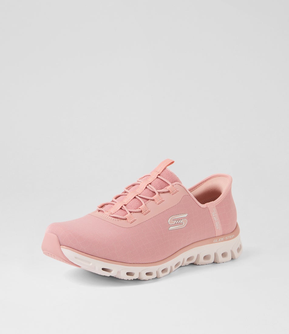 Glide Rose Mesh Sneakers