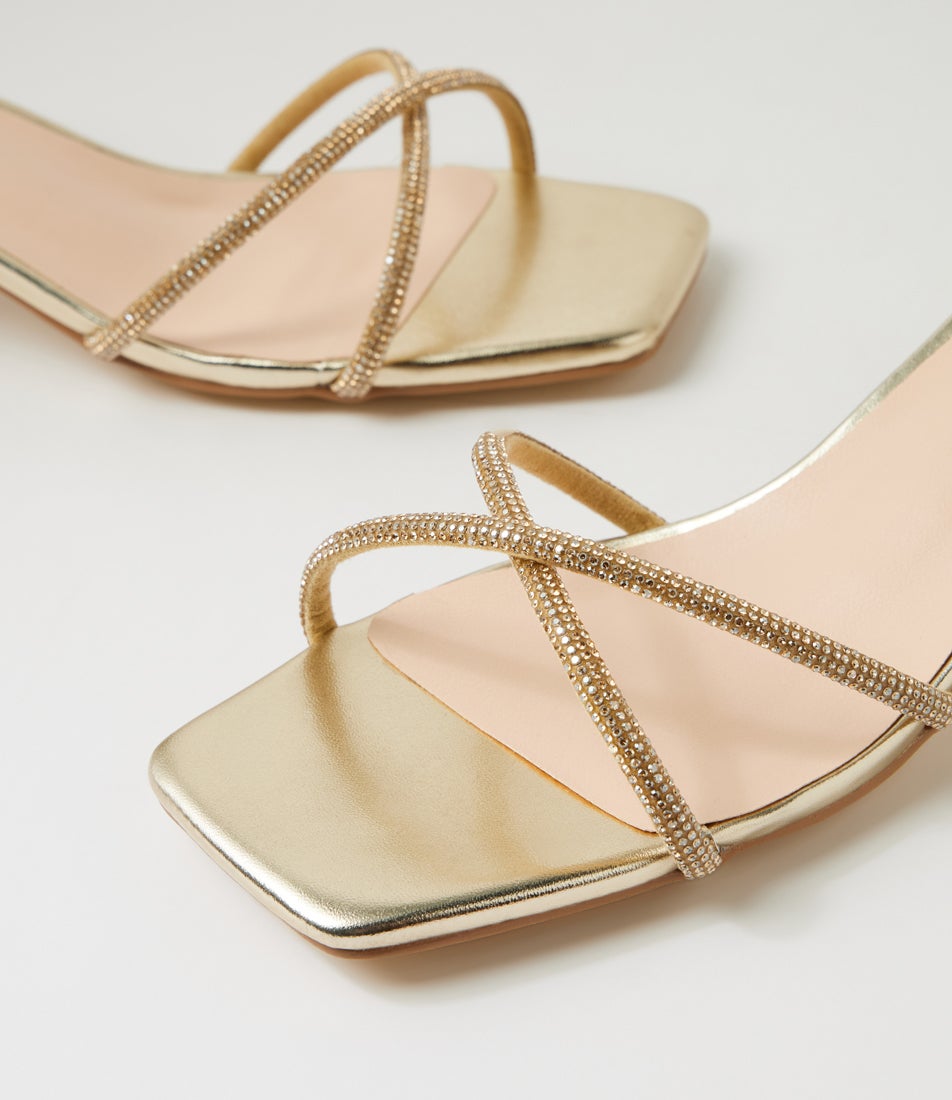 Ally Gold Sandals