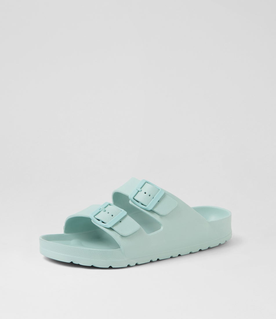 Poolside S Green Pastel Eva Sandals