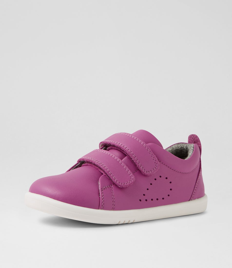 Iw Grass Court Toddler Cattleya Orchid Leather Sneakers