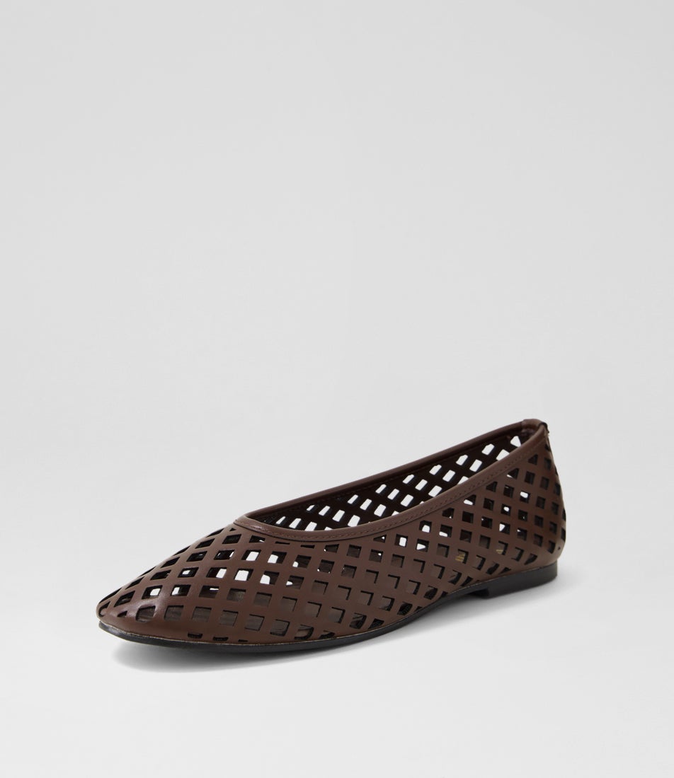 Dazed Chocolate Brown Ballet Flats
