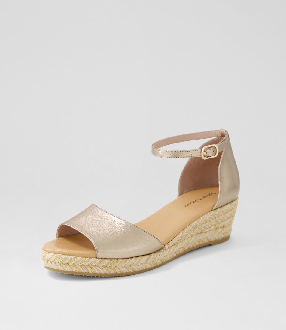 Skipsy Champagne Tan Multi Leather Sandals