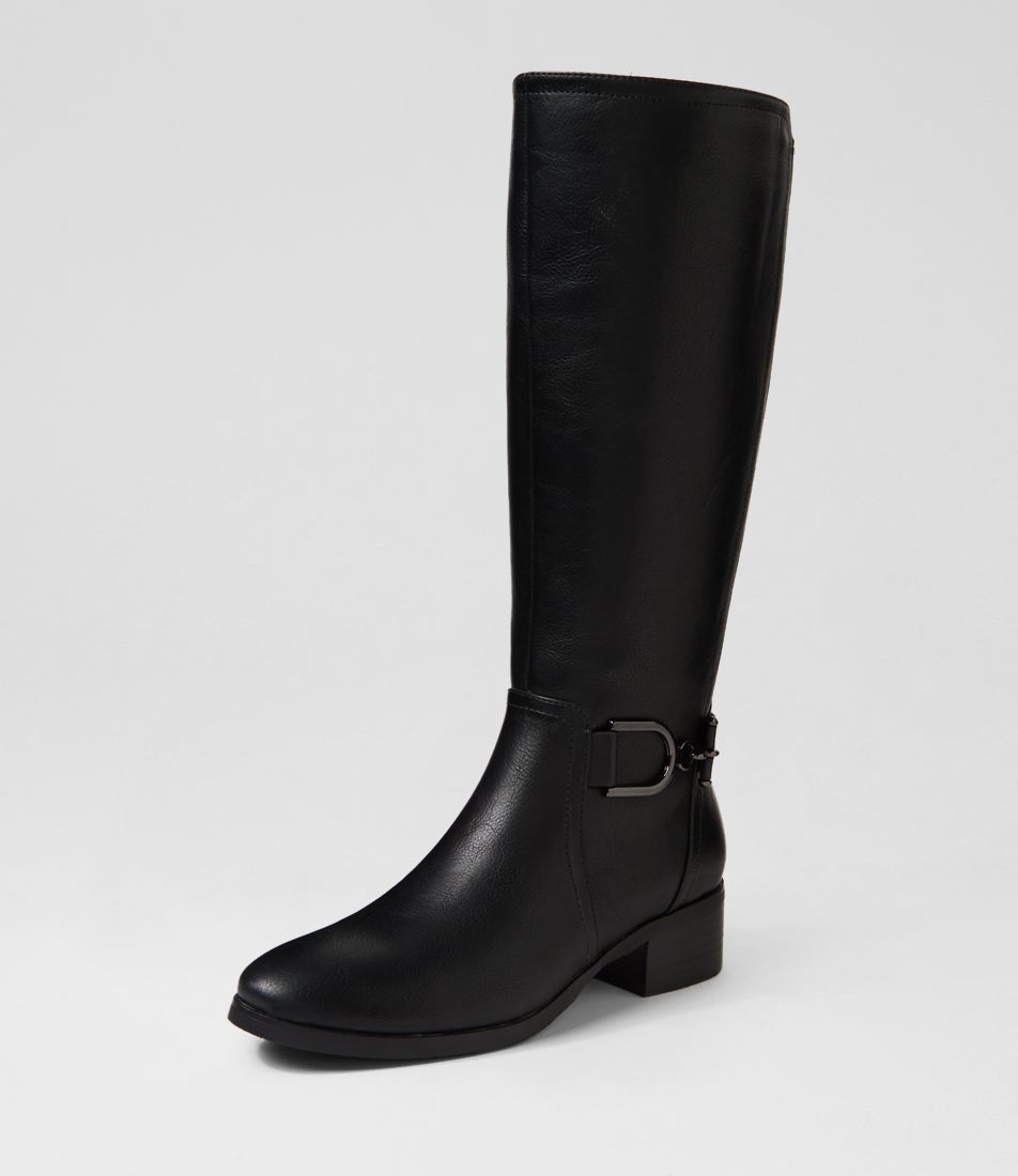 Testa Black Knee High Boots Testa Black Knee High Boots