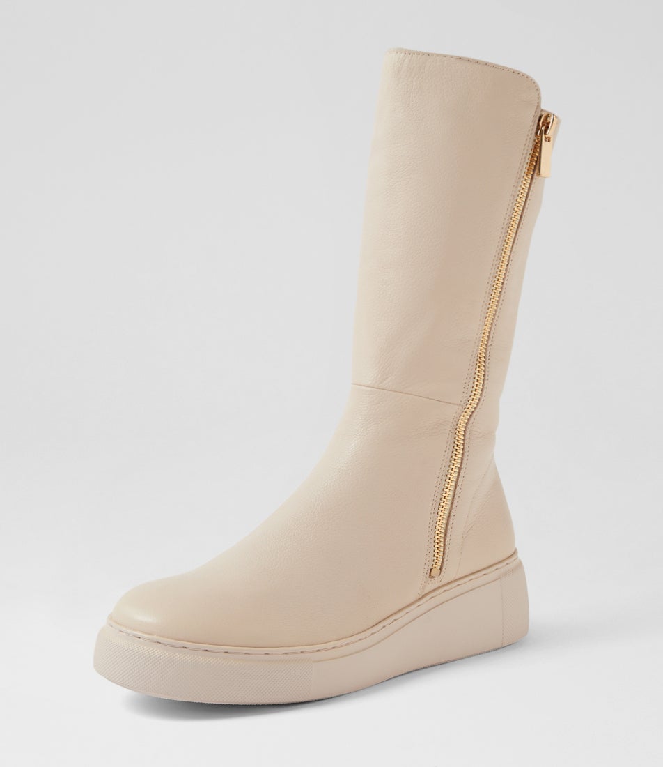Yogue Vanilla Leather Calf Boots