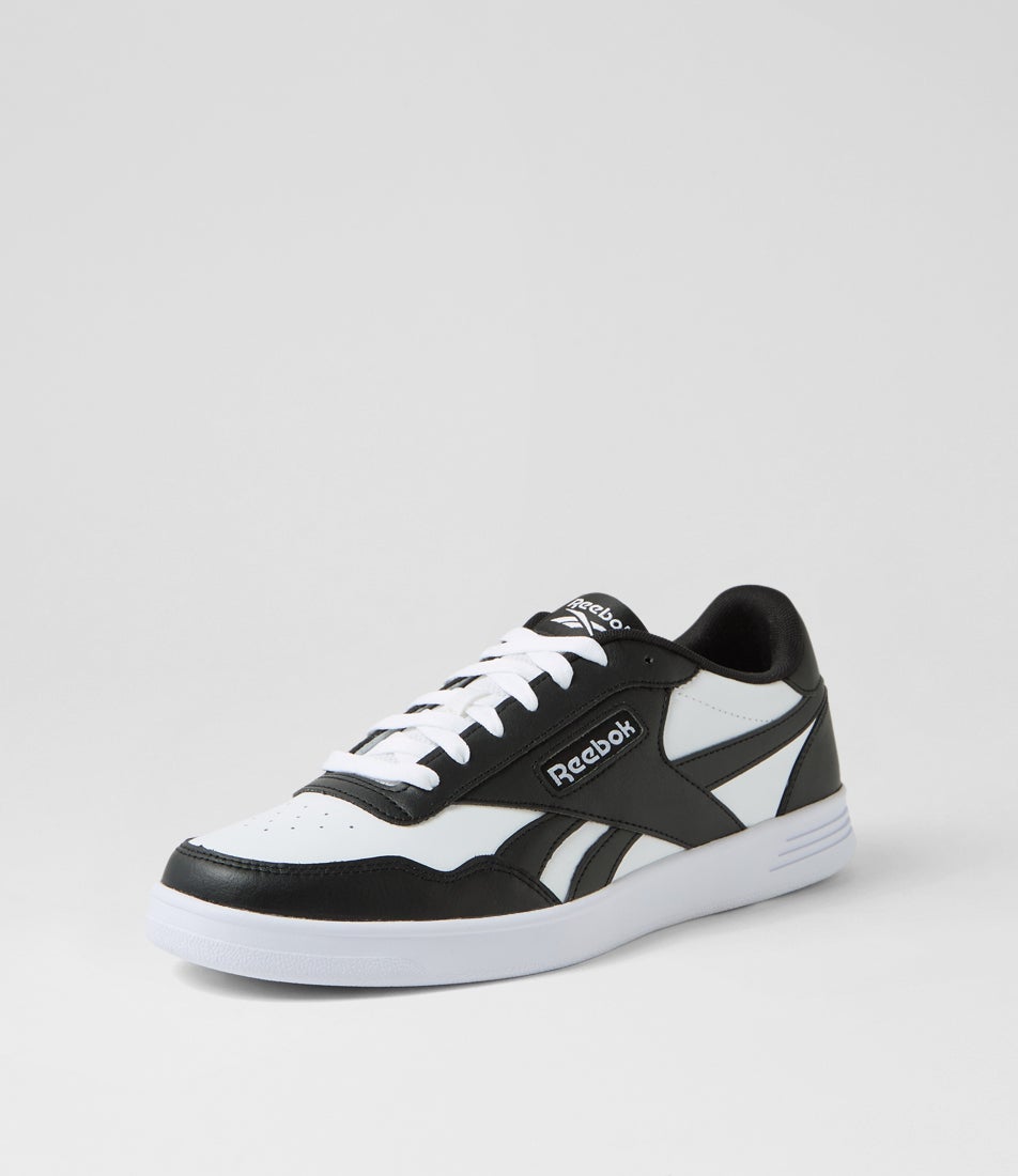 Court Advance M White Black Chrome Sneakers Court Advance M White Black Chrome Sneakers