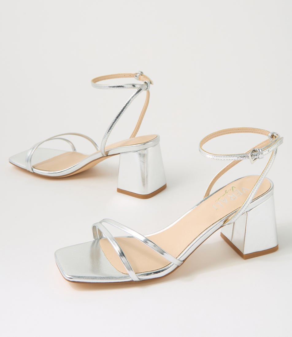 Stevie Silver Sandals