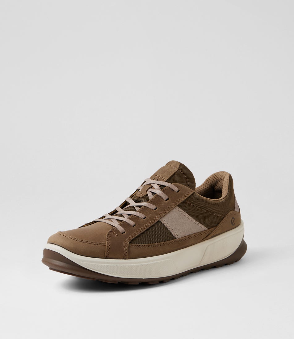 Byway 2 M Dark Clay Leather Sneakers