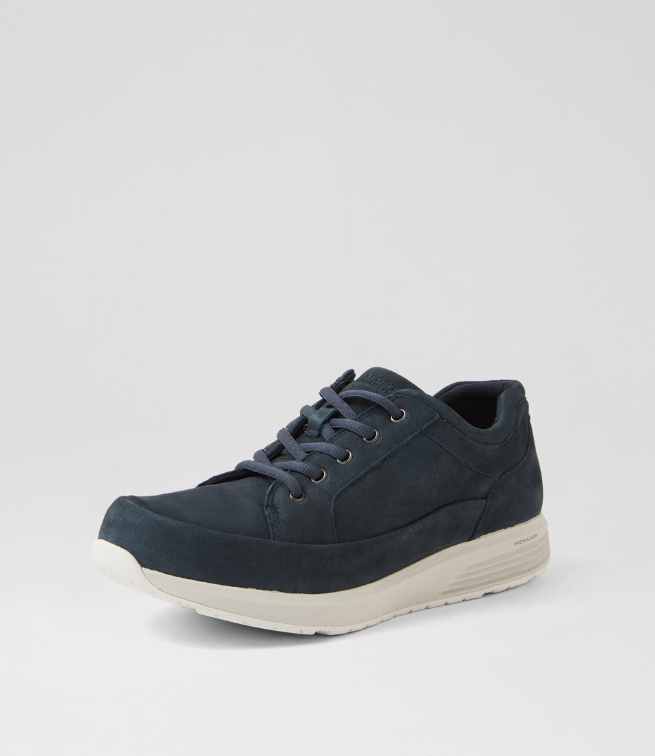 Prowalker Navy Nubuck Sneakers