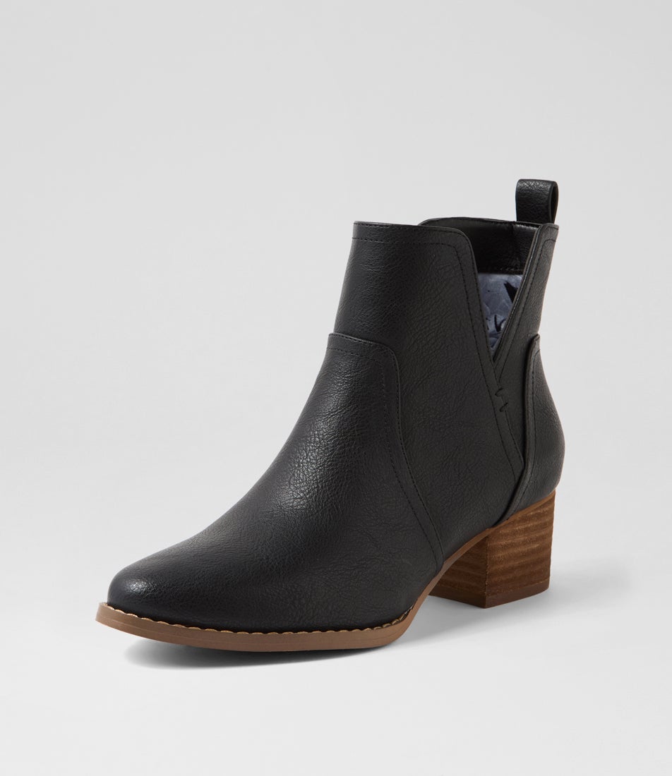 Leriko Black Ankle Boots