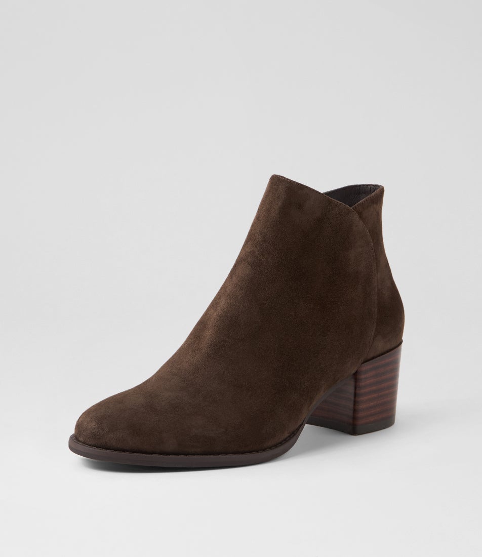 Mousa Choc Suede Ankle Boots