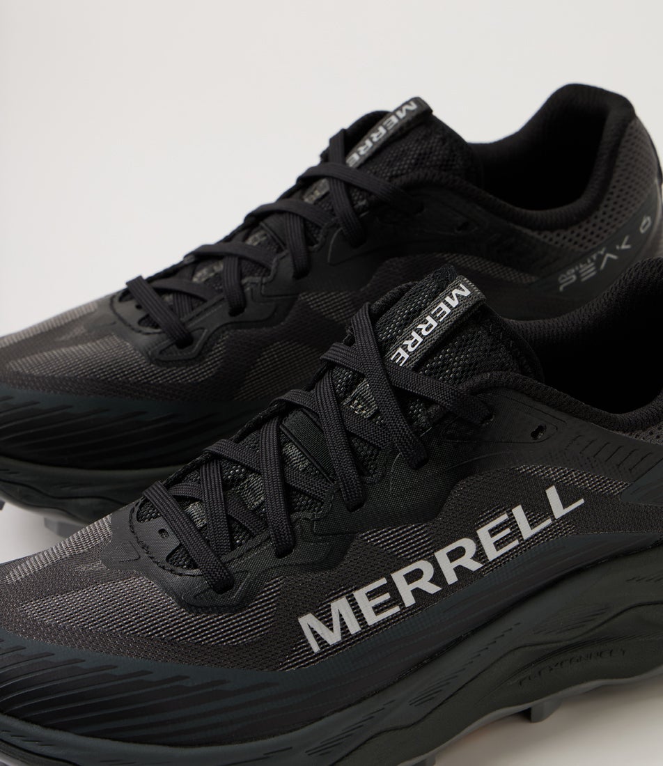 Agility Peak 6 M Black Mesh Sneakers