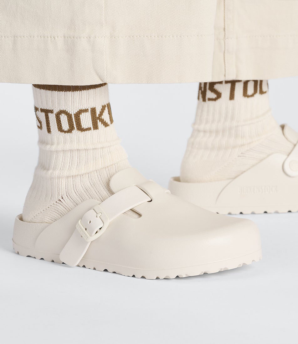 Cotton Tennis Eggshell Sock