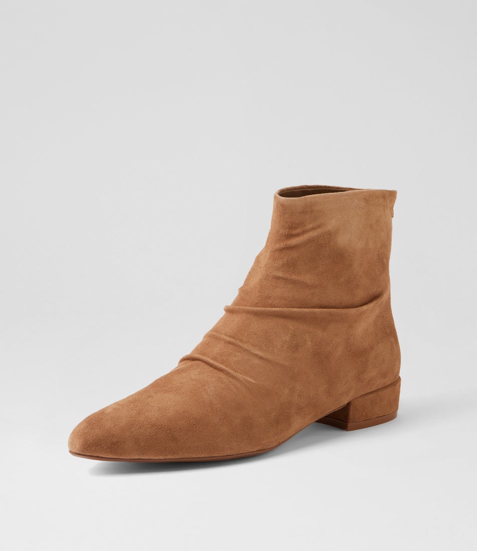 Elpasos Light Choc Suede Ankle Boots