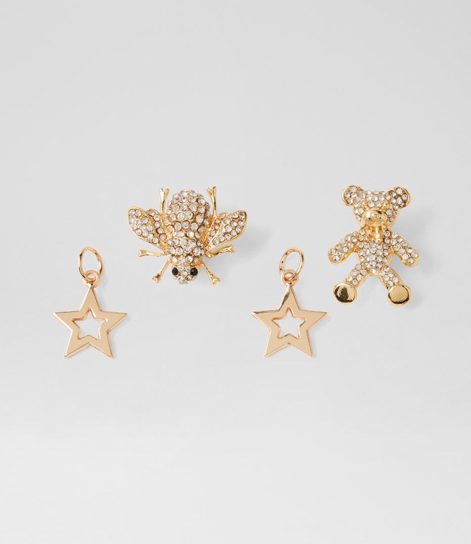 Bling Stars Multi Metal Charm Pack