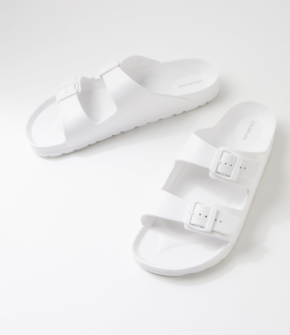 Poolside L White Eva Sandals