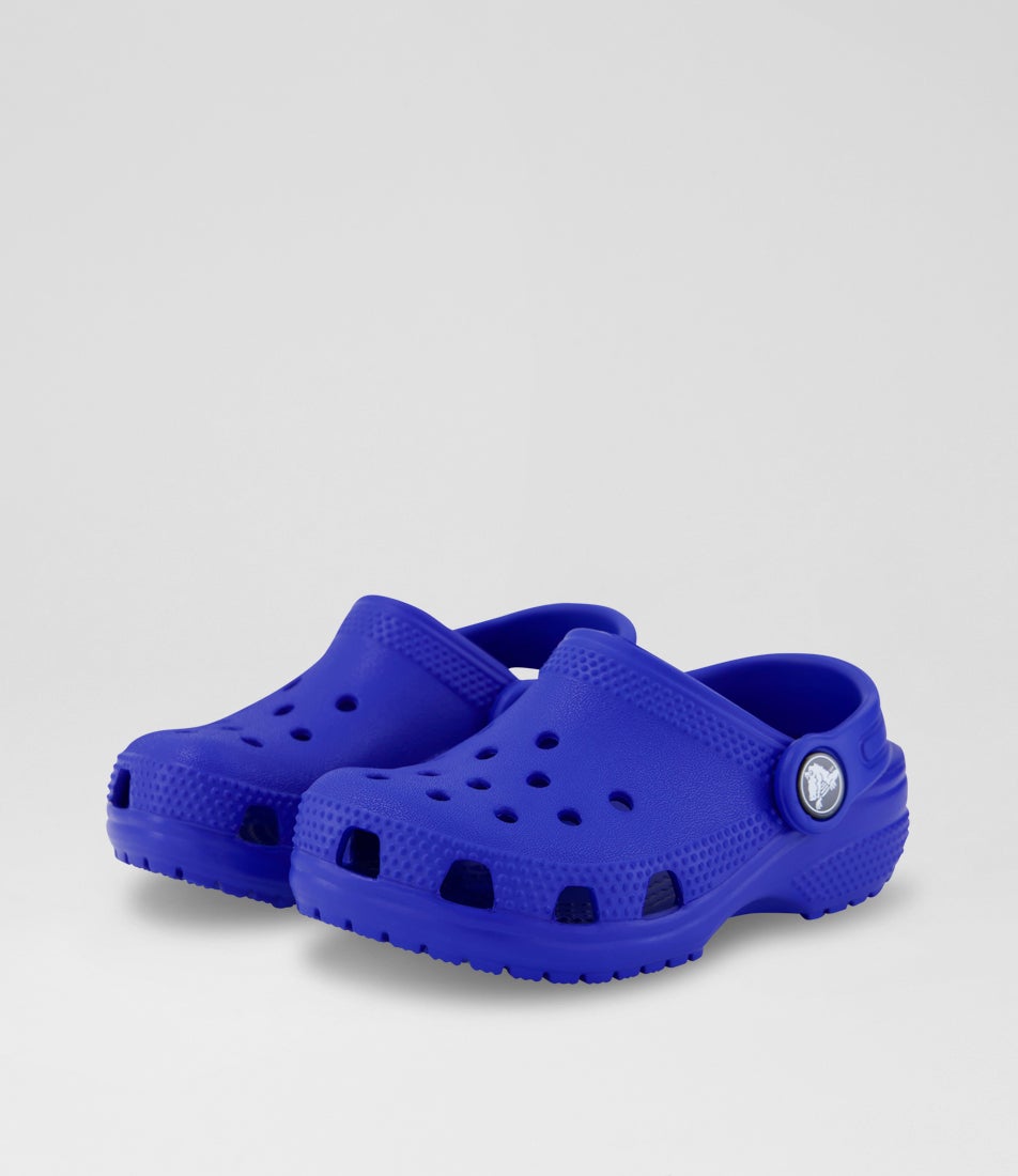Classic Clog Toddler Blue Bolt Croslite Sandals