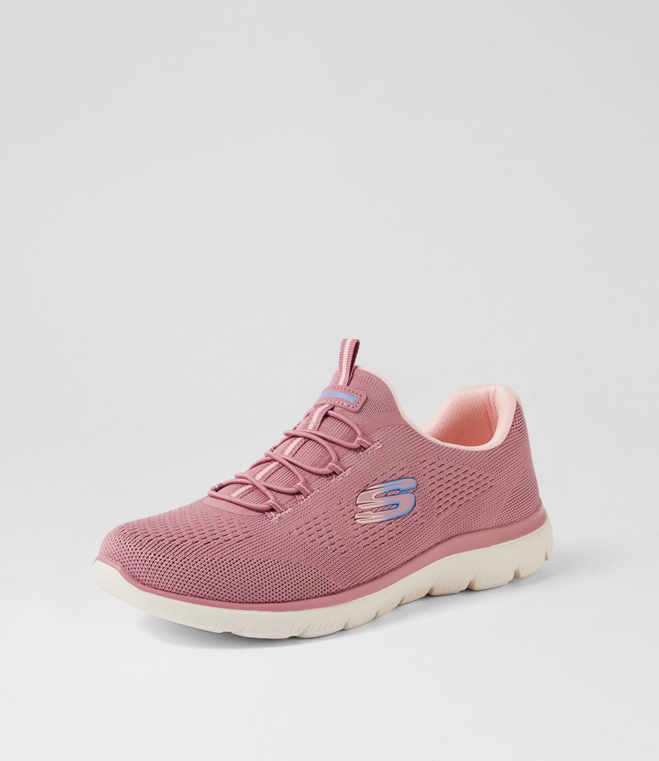 Summits Mauve Mesh Sneakers Summits Mauve Mesh Sneakers