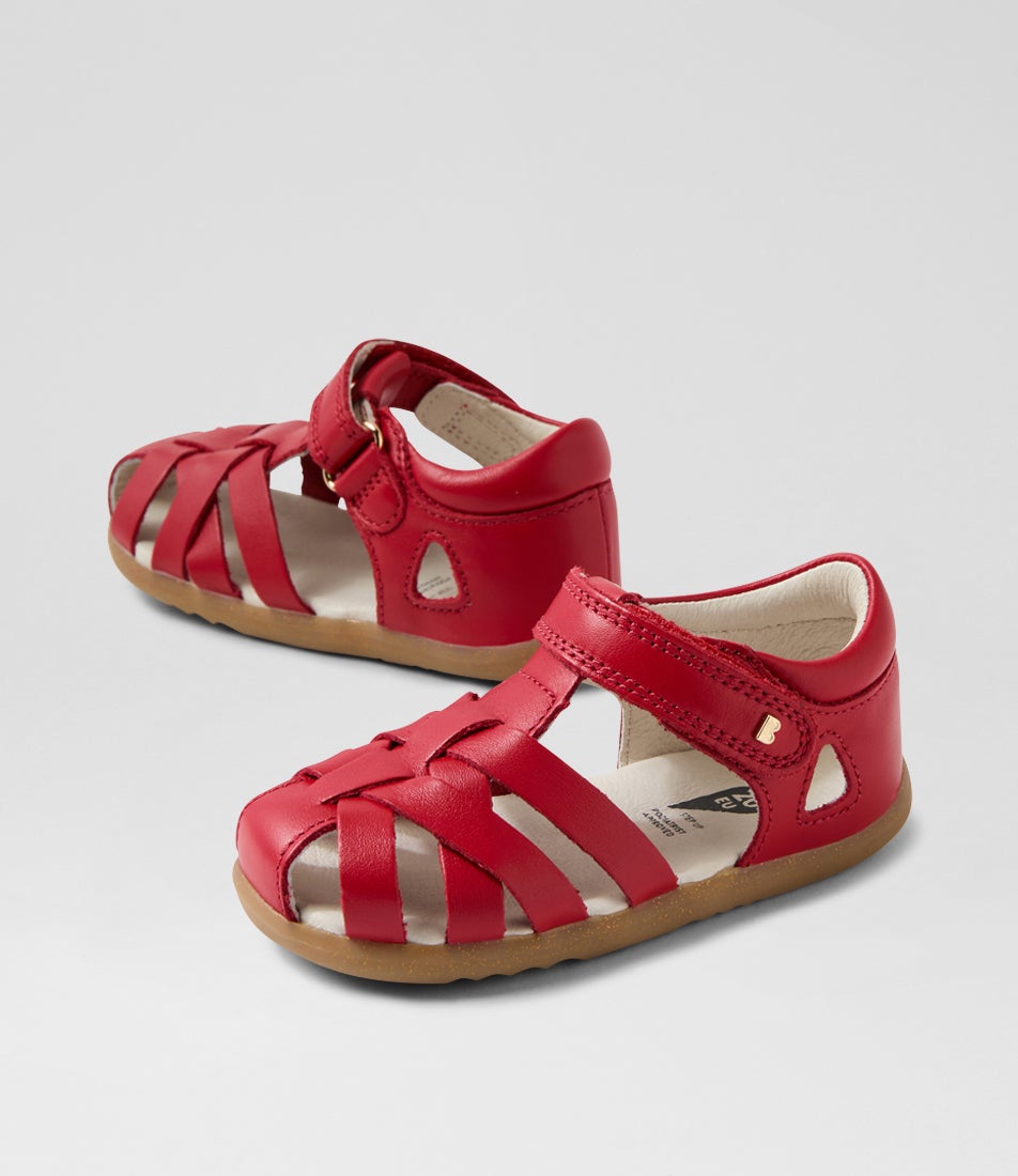 Su Tropicana 2 Infant Salsa Leather Flat Shoes