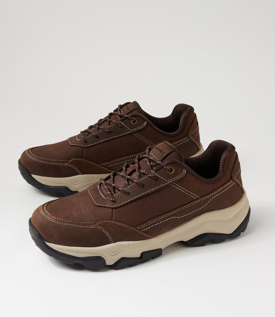 Eastern Brown Leather Lace Up Shoes