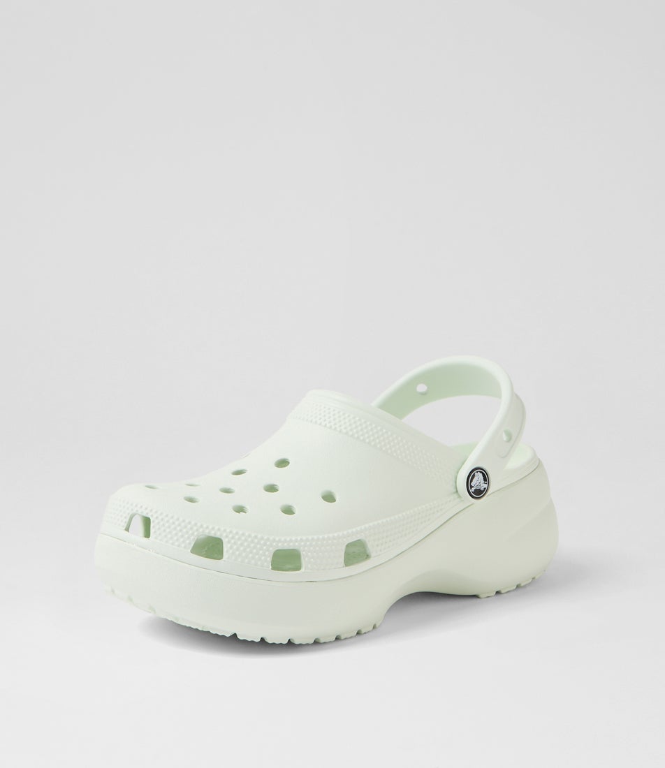 Classic Platform Clog W Mint Tint Croslite Sandals