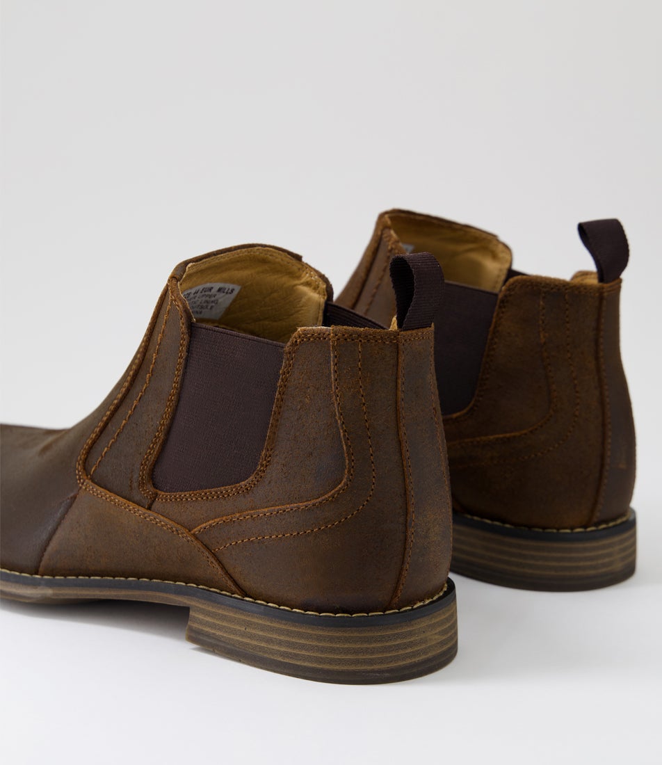 Mills Oil Suede Chelsea Boots