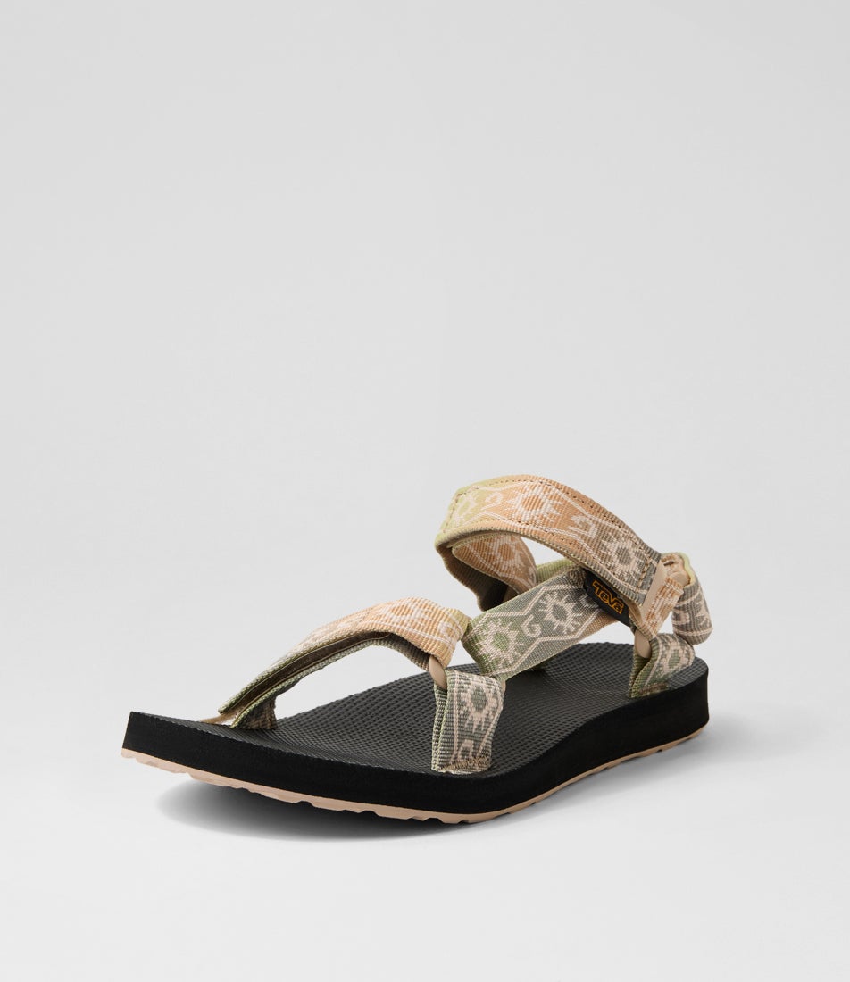 W Original Universal Sunscape Waterless Peach Fabric Sandals