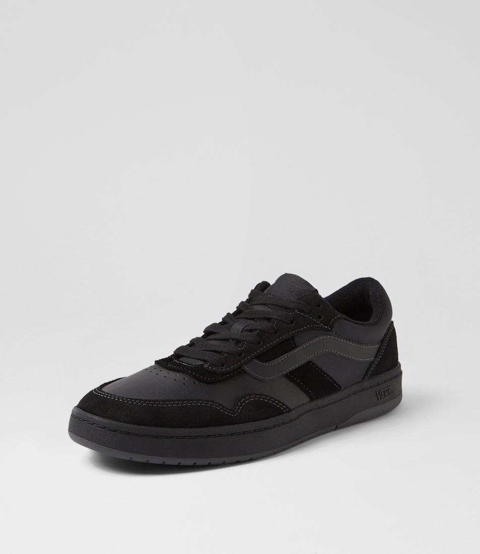 Cruze 3 M Black Suede Leather Sneakers Cruze 3 M Black Suede Leather Sneakers