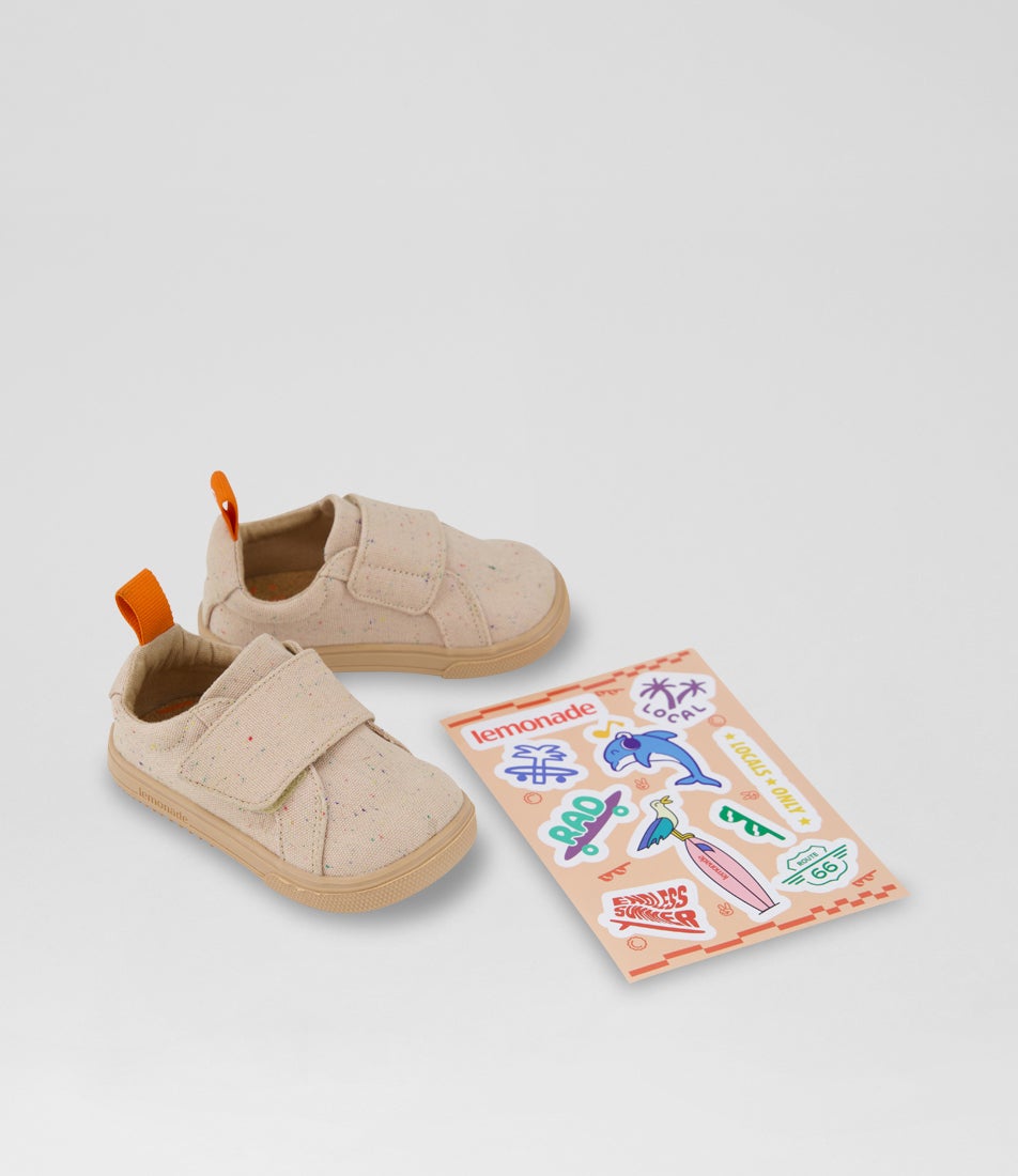 Tallow Infant Sand Canvas Sneakers