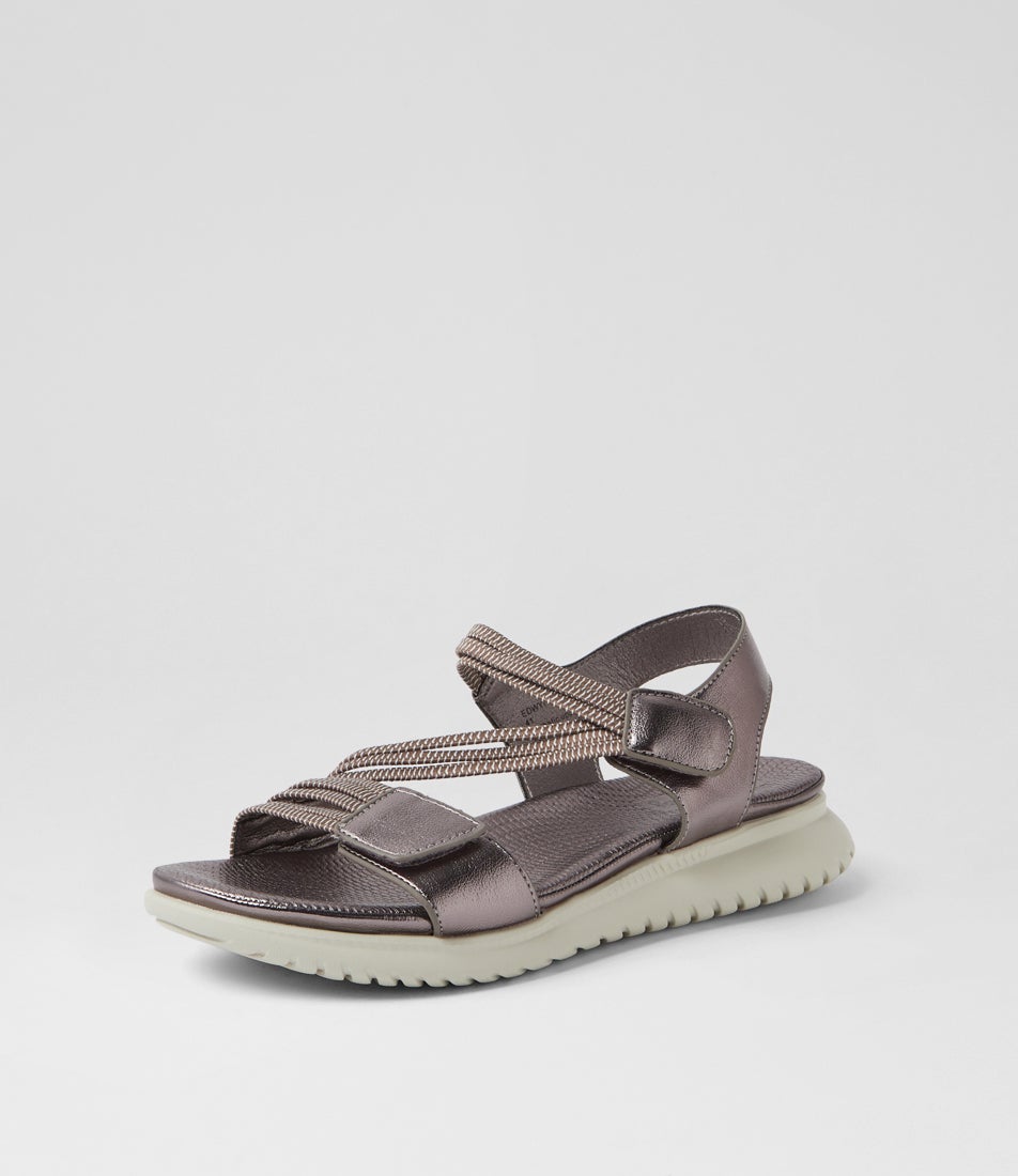 Edwyna Pewter Sandals