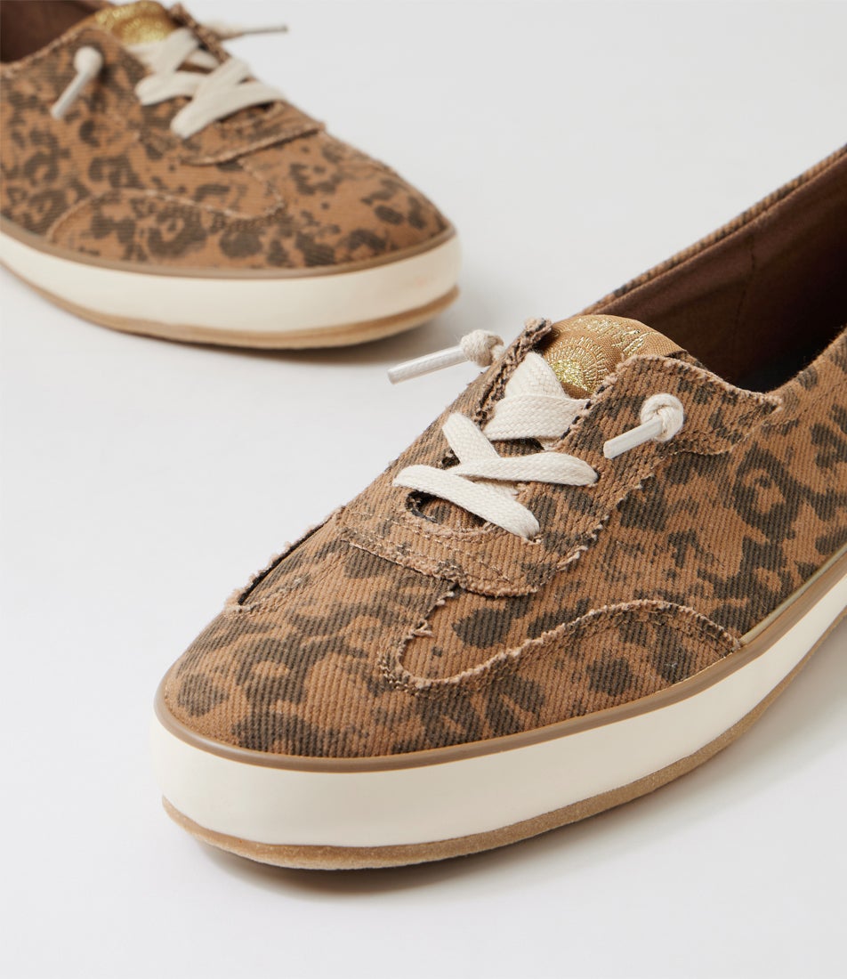 Ez Breezy Tan Canvas Sneakers