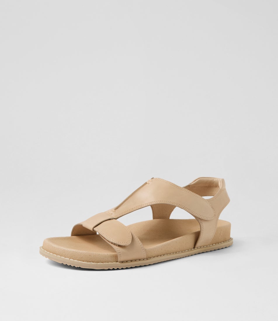 Handra W Camel Leather Sandals