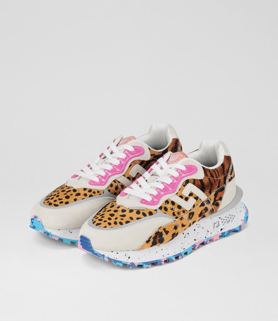 Kentu Wild Safari Suede Sneakers