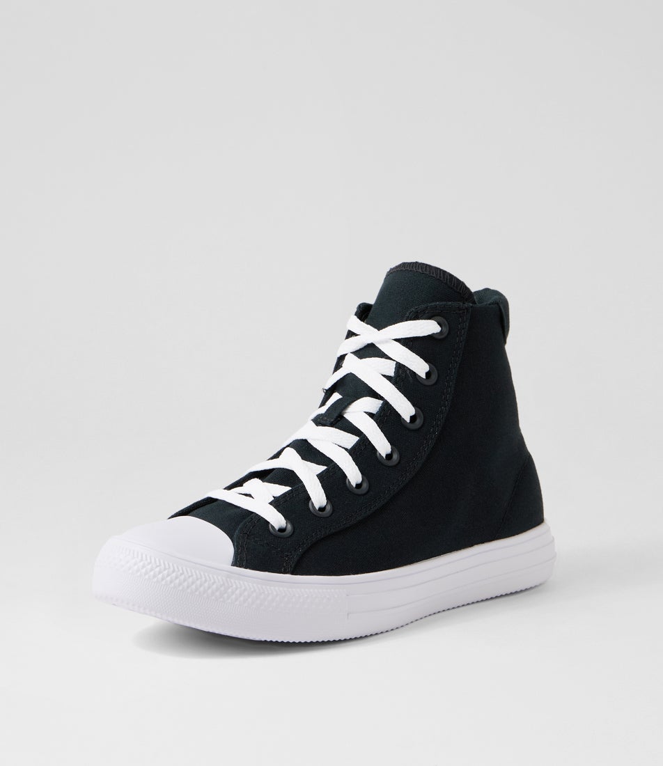 Day One Og High Top W Black White Canvas Sneakers