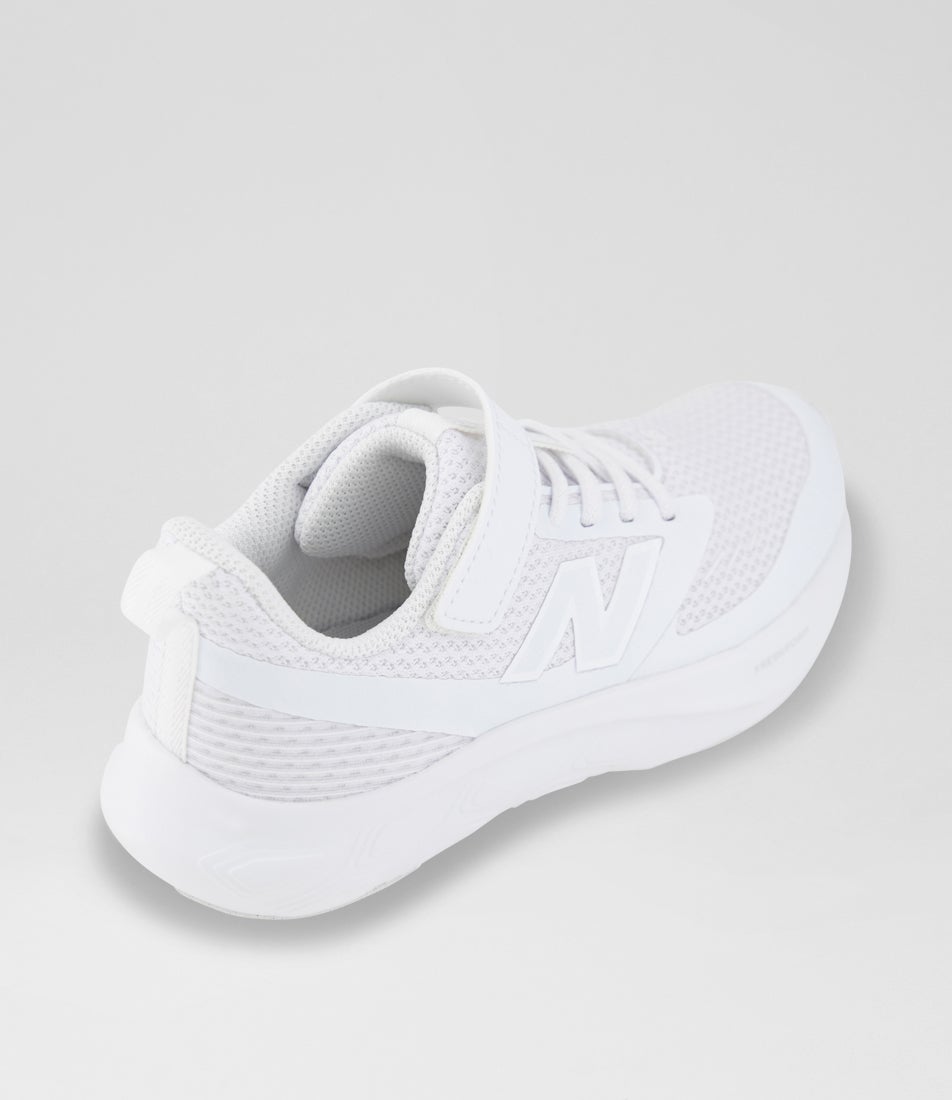 625 Junior White Mesh Sneakers