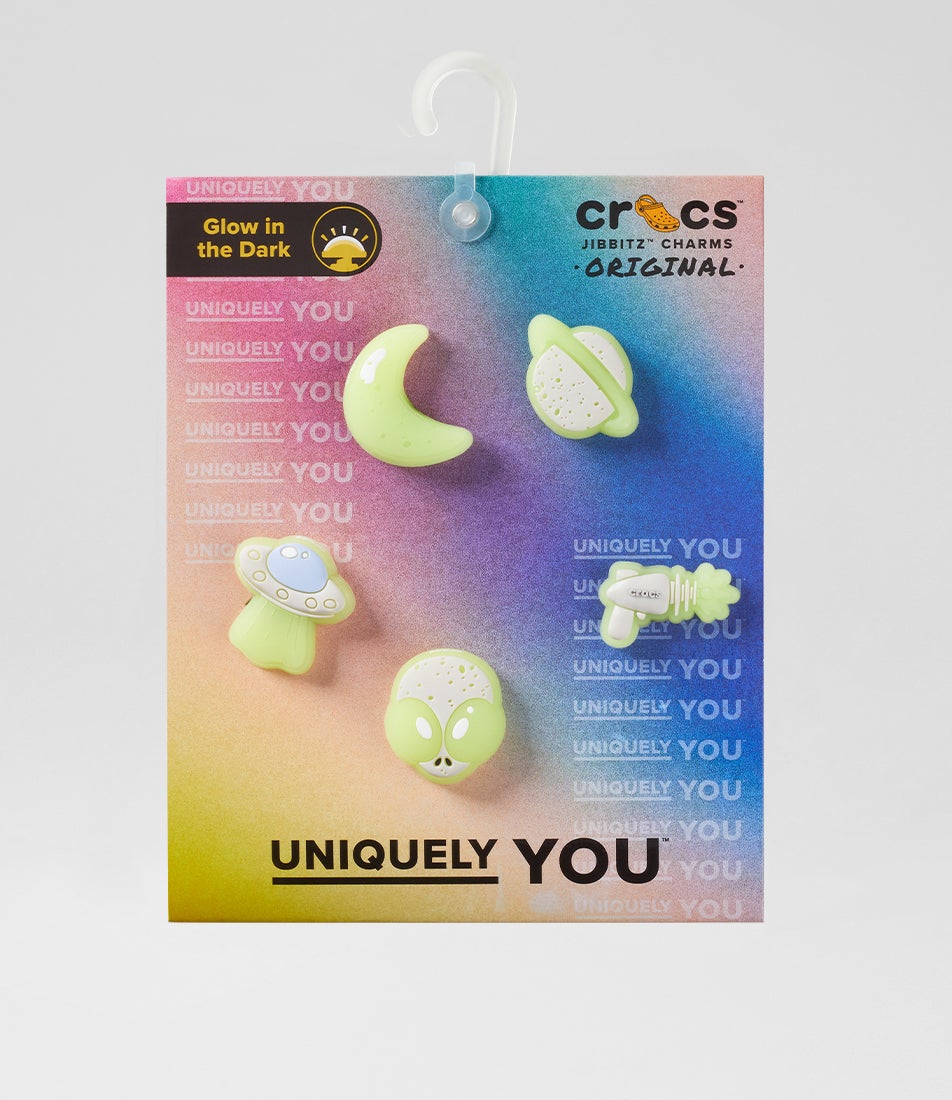 Glow In The Dark Space Neutrals Jibbitz