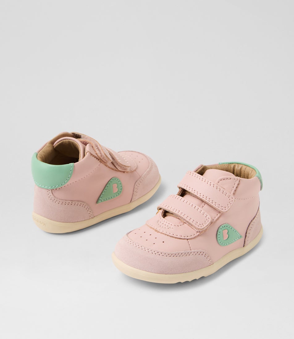 Su Champ High Infant Ballet Pink Hemlock Leather Ankle Boots